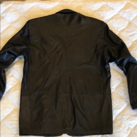 Remy black leather blazer - Picture 5 of 13